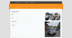 Desktop Screenshot of lyndhursttaxi.co.uk